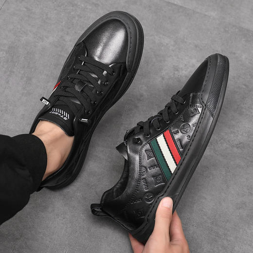 星期六男士压纹撞色运动休闲鞋SS23122555 商品图1