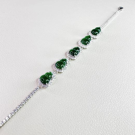 东岳福禄翡翠手链 商品图3