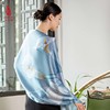 SAINTJOY/上久楷真丝披肩 女式真丝披肩  忆花间曲 PJS23003 商品缩略图2