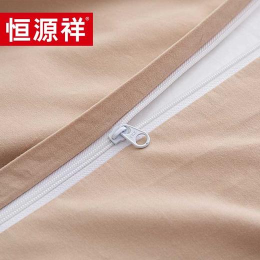 恒源祥礼业TBK3016南汐100支纯净暖绒纯净暖绒四件套  1.8m（被套：200*230cm） 商品图4