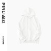 PINLI品立秋冬新款纯色连帽卫衣男士套头长袖宽松休闲上衣潮 商品缩略图0