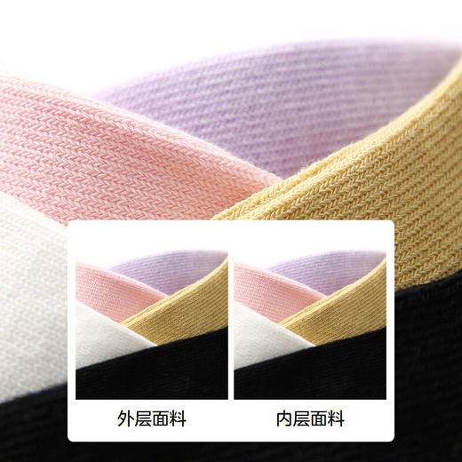 森马童装儿童袜子年新款男童女童舒适基础日常百搭长袜5双装 商品图3