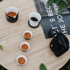 【旅行便携套装】鸣盏陶瓷快客杯黑釉珍瓷茶具茶海茶漏茶巾品茗杯家用 商品缩略图6