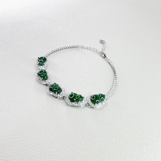 东岳福禄翡翠手链 商品图1