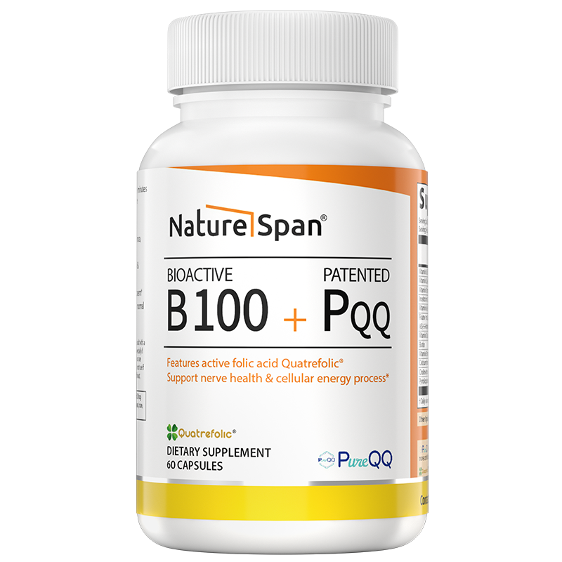 复合维生素B族特含PQQ 美国原装进口胶囊60粒NS倍能适