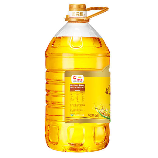 金龙鱼黄金比例稻谷鲜生食用植物调和油5L(非转) 商品图1
