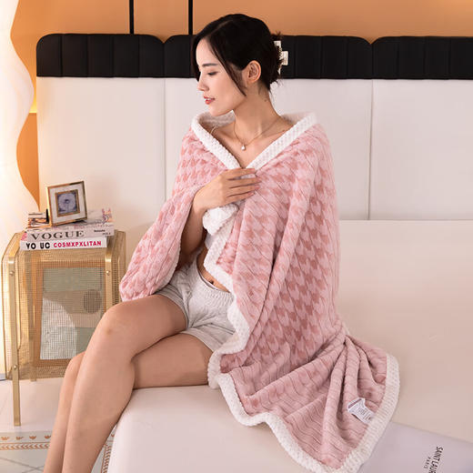 無印千鸟格披肩毯   MUJI-TZ23-81 商品图5