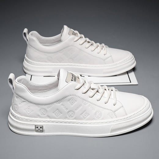 星期六男士柔软字母压纹休闲鞋SS23122001 商品图2