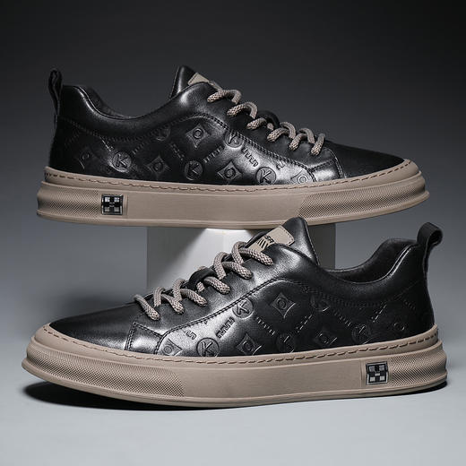 星期六男士柔软字母压纹休闲鞋SS23122001 商品图6