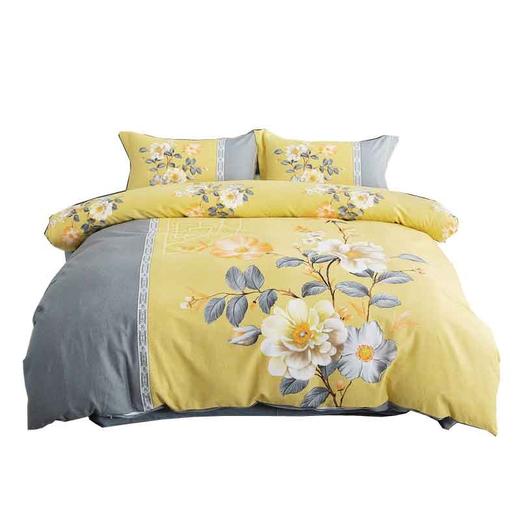 恒源祥（HYX） 恒源祥礼业TBK2020格语枝香全棉磨毛四件套  200*230cm 商品图1