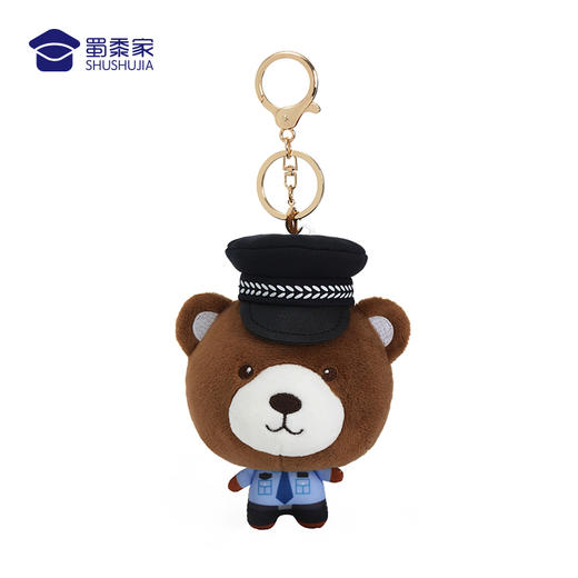 【小熊零钱包】创意毛绒收纳包男女包包钥匙扣挂件挂饰 商品图4
