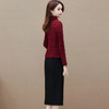 时尚气质套装裙，黑色长款打底裙两件套QYM-H1505-3-Y 商品缩略图2