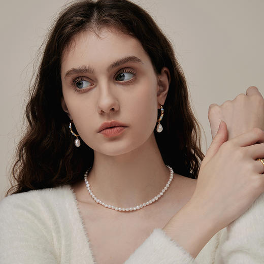 ARSIS｜纯真年代系列 油画复古耳圈 商品图4