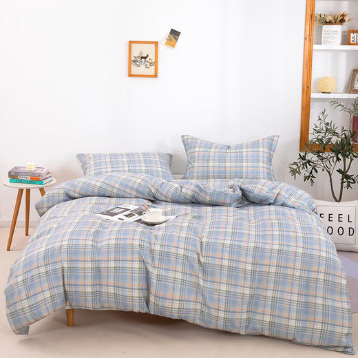 無印臻品磨毛四件套-巴黎之约   MUJI-TJ23-63 商品图0