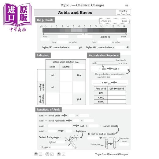 【中商原版】英国原版CGP教辅 New GCSE Chemistry Edexcel Knowledge Retriever 新版 GCSE 化学 Edexcel 知识检索器 商品图3