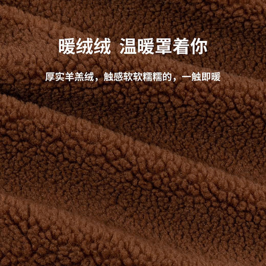 贝贝怡童装冬季男童保暖夹棉连体衣宝宝羊羔绒连帽外套爬服234L2075
 商品图7