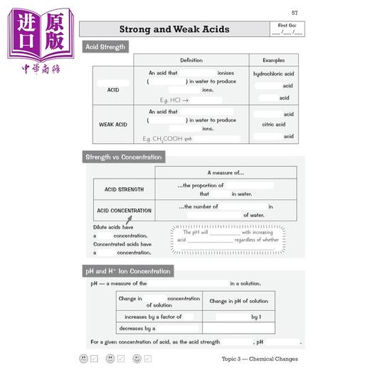 【中商原版】英国原版CGP教辅 New GCSE Chemistry Edexcel Knowledge Retriever 新版 GCSE 化学 Edexcel 知识检索器 商品图2