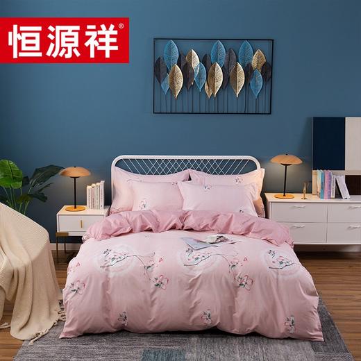 恒源祥（HYX） 恒源祥礼业TBK2016上善若水水洗棉四件套 200*230cm 商品图0
