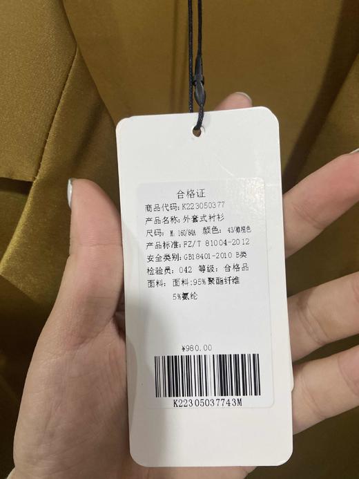 【内购不退换】【S1】臣禾衬衫K223050377 商品图1