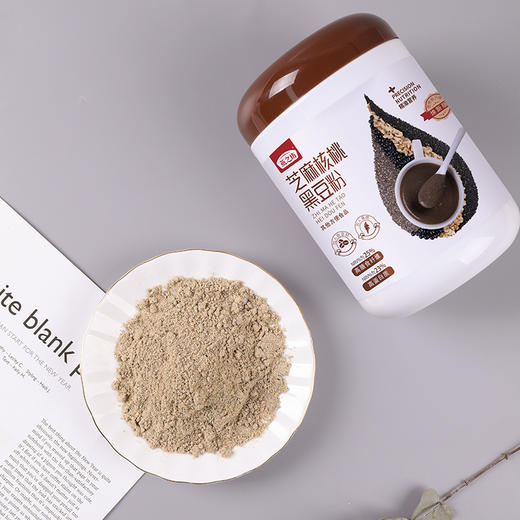 燕之坊 芝麻核桃黑豆粉（焕新版）500g/罐 健康养生 高膳食纤维 48小时发货 商品图0