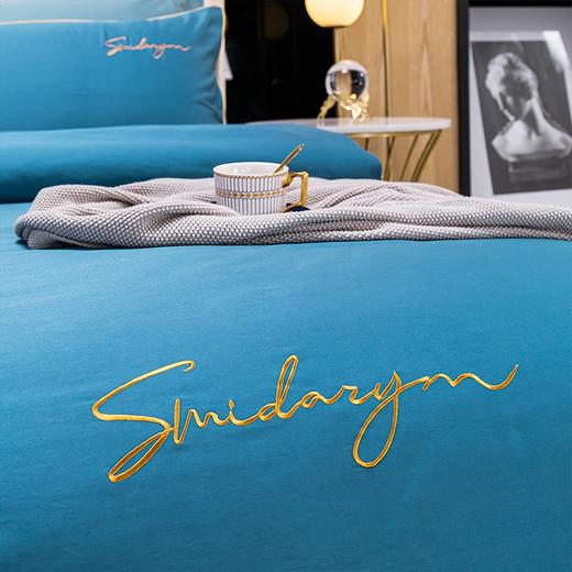 恒源祥（HYX） 恒源祥礼业TBK2056博纳-兰60支长绒棉四件套 200*230cm 商品图8