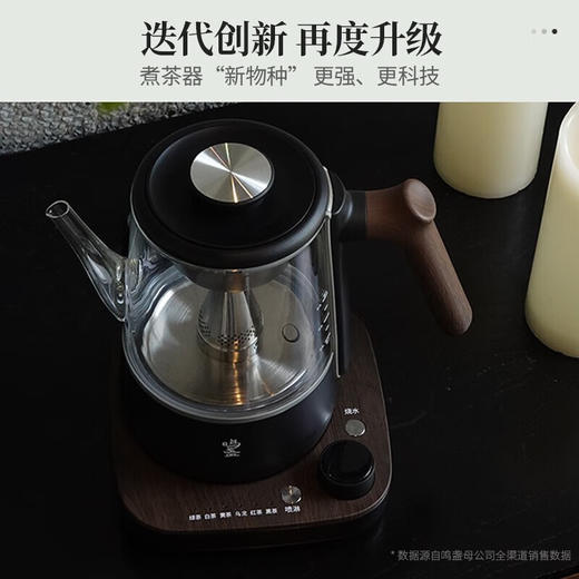 【鸣盏喷淋式煮茶器】家用新款一体式全自动小型煮茶炉老白茶养生壶 商品图4