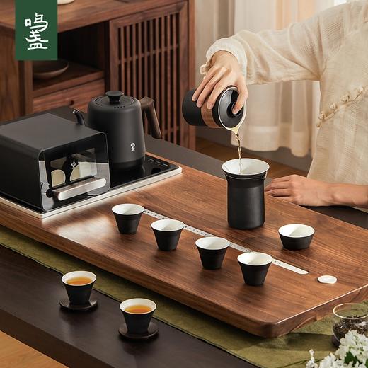 【鸣盏功夫茶具十件套】家用简约轻奢高档陶瓷茶壶茶杯公道杯礼盒套装 商品图4