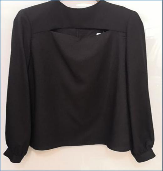 【内购不退换】臣禾亮丝前开口上衣9203050576 商品图0