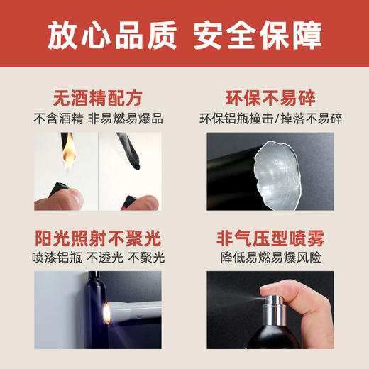 好莱舒汽车香水 无酒精配方安全车载香水室内香氛车用玫瑰香味 商品图4