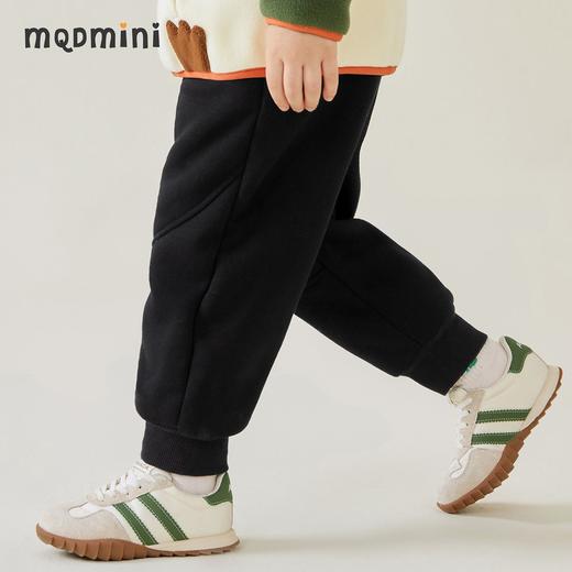 【厚绒】【80-140】【MQDmini】男童冬款加绒裤子保暖卫裤 商品图2