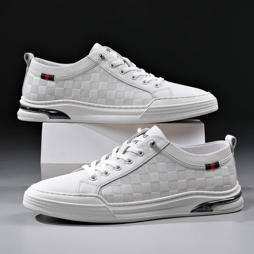 星期六男士舒适柔软格纹休闲鞋SS23122074 商品图3