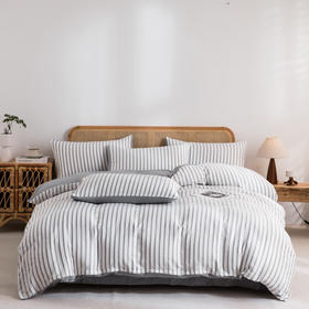 無印水洗棉提花四件套-似水流年 MUJI-TJ23-65