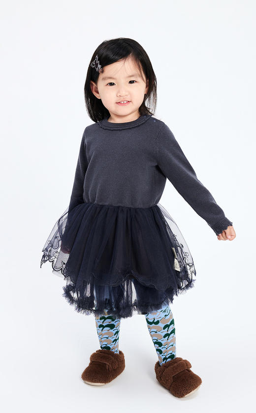 jnby  23年冬款  长袖毛衫连衣裙  YNAG10380 商品图5