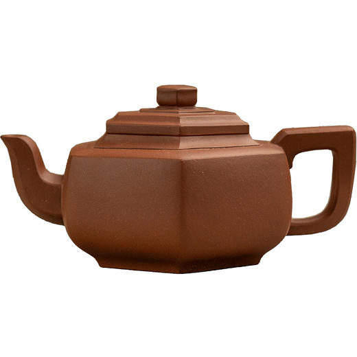 《六方高升壶》 盛听凤   高级工艺美术师、优秀女陶艺家、省工艺美术协会、省陶瓷协会、紫砂行业协会会员 商品图5