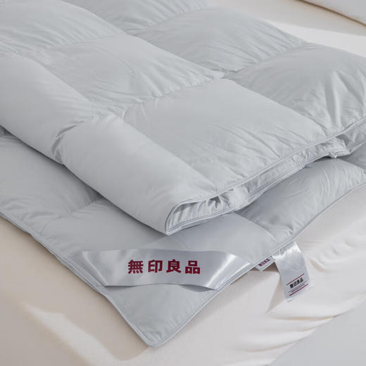 無印臻品羽绒被 灰色 MUJI-B23-68 灰色 200*230 商品图3