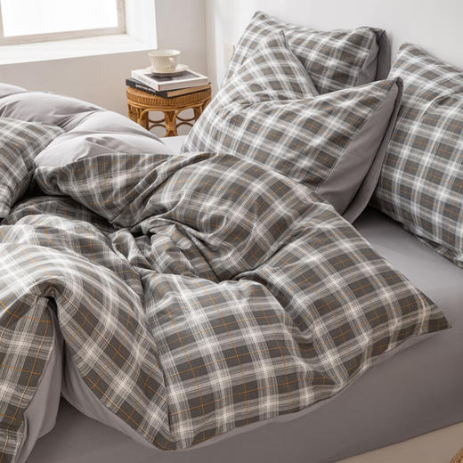 無印麻小棉四件套-缤果时光    MUJI-TJ23-67 商品图1