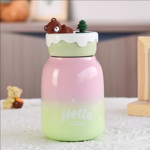 邻舍小懒熊保温杯4758S 370ml 商品图1
