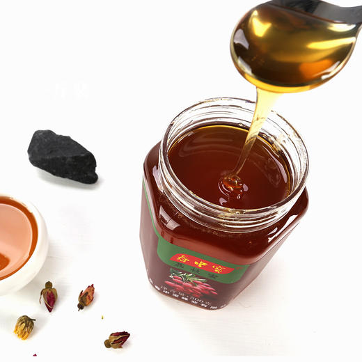 春中宝荔枝蜜蜂蜜 500g瓶装 商品图3