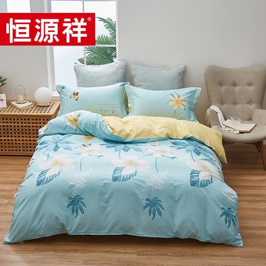 恒源祥（HYX） 恒源祥TBK2018伊人梦全棉四件套 200*230cm 商品图0