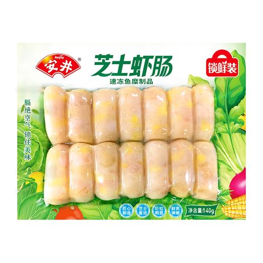 安井锁鲜装芝士虾肠140g/袋 商品图0