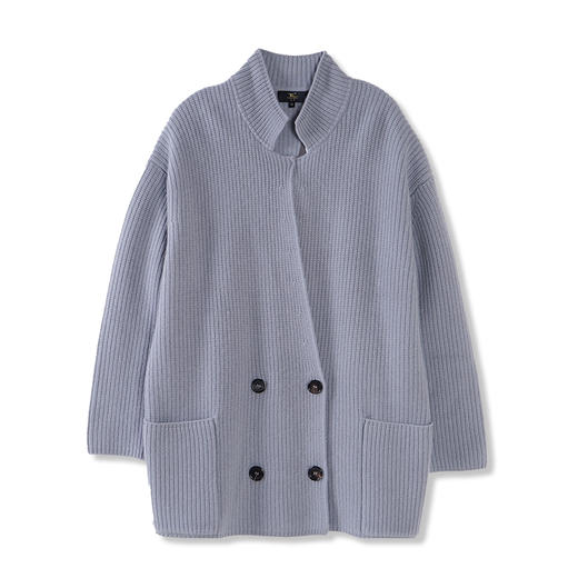 东黎 • 小山羊绒女士秋冬宽松西服版开衫 3420 商品图6