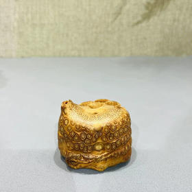 蟾松水滴°竹根雕