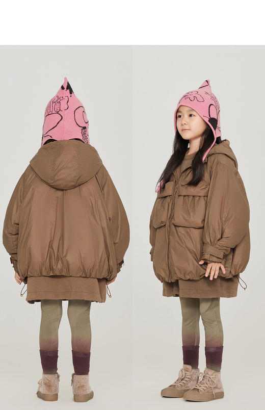 jnby  23年冬款  中长款羽绒服  1NAC12510 商品图7