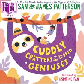 【中商原版】Susan Patterson：Cuddly Critters for Little Geniuses动物小天才英文原版进口图书儿童绘本故事图画书