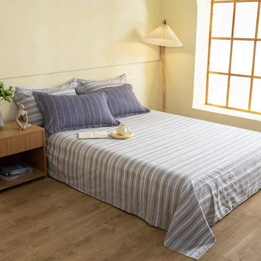 無印优品全棉斜纹四件套 异度空间     MUJI-TJ23-79 商品图1