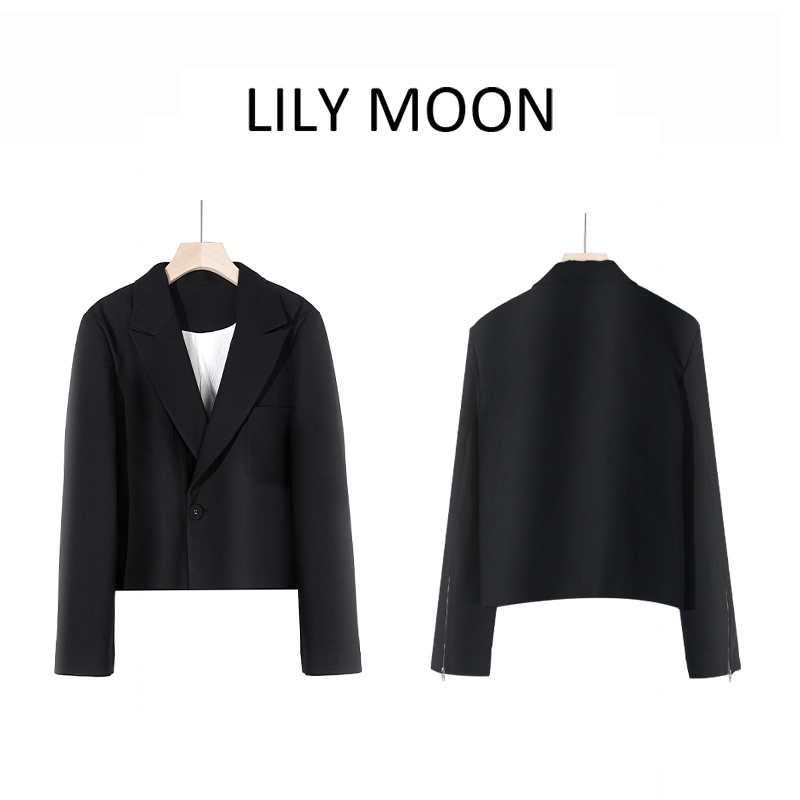 LILY MOON休闲留白西装——La rolls