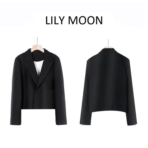 LILY MOON休闲留白西装——La rolls 商品图0