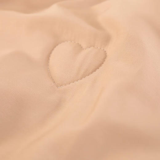 無印莫代尔蚕丝被 精美刺绣双人被  MJ-B22-22H 橙色 200*230 商品图3