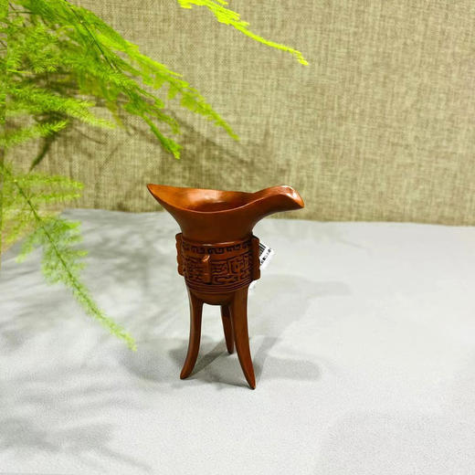 黄杨木金尊爵杯 商品图0