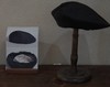 ALBUM DI FAMIGLIA 炭黑INOX质感百搭贝雷帽 商品缩略图1